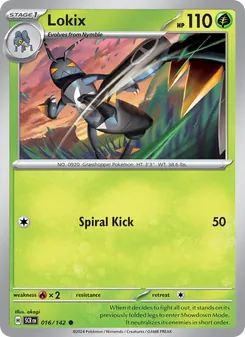 Lokix [Spiral Kick] 카드 이미지