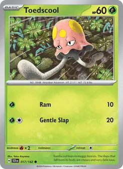 Toedscool [Ram | Gentle Slap] 카드 이미지