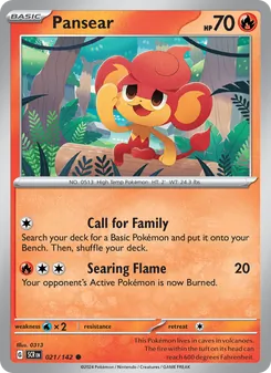 Pansear [Call for Family | Searing Flame]