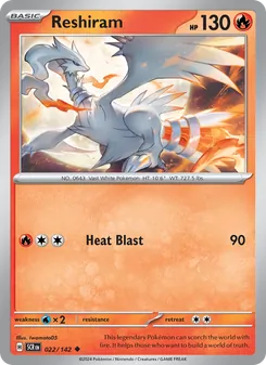 Reshiram [Heat Blast]