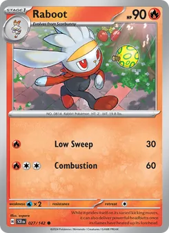 Raboot [Low Sweep | Combustion] 카드 이미지