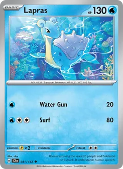 Lapras [Water Gun | Surf]