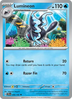 Lumineon [Return | Razor Fin]