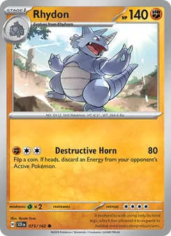 Rhydon [Destructive Horn]