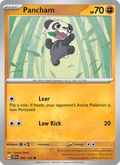 Pancham [Leer | Low Kick] 카드 이미지