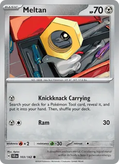 Meltan [Knickknack Carrying | Ram] 카드 이미지