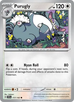 Purugly [Nyan Roll] 카드 이미지