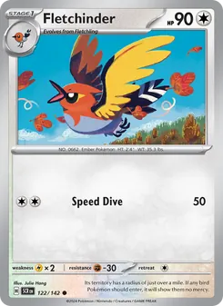 Fletchinder [Speed Dive] 카드 이미지