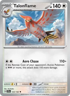 Talonflame [Aero Chase]