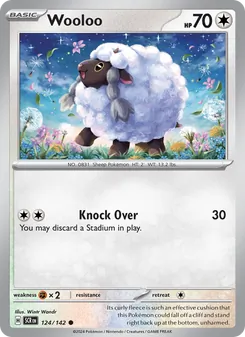 Wooloo [Knock Over] 카드 이미지