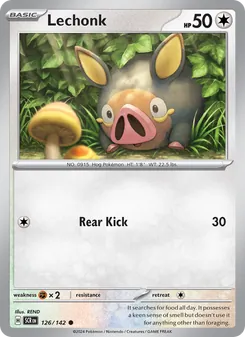 Lechonk [Rear Kick] 카드 이미지