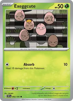 Exeggcute [Absorb] 카드 이미지