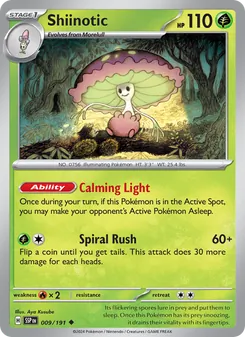 Shiinotic [Calming Light | Spiral Rush] 카드 이미지