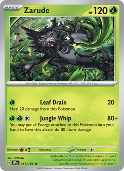 Zarude [Leaf Drain | Jungle Whip]