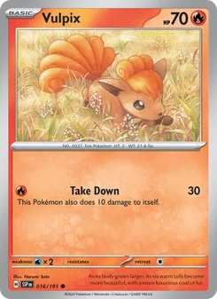 Vulpix [Take Down]