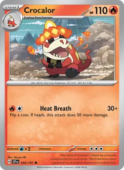 Crocalor [Heat Breath] 카드 이미지