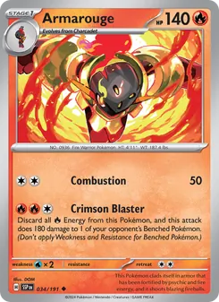 Armarouge [Combustion | Crimson Blaster] 카드 이미지