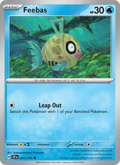 Feebas [Leap Out] 카드 이미지