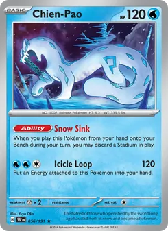 Chien-Pao [Snow Sink | Icicle Loop] 카드 이미지