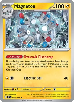 Magneton [Overvolt Discharge | Electric Ball] 카드 이미지