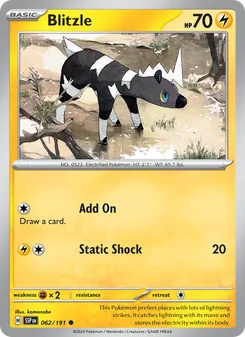 Blitzle [Add On | Static Shock] 카드 이미지