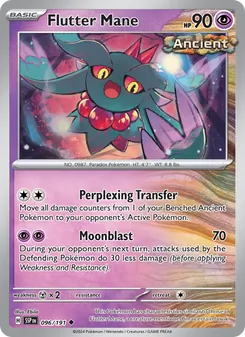 Flutter Mane [Perplexing Transfer | Moonblast] 카드 이미지