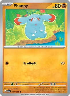 Phanpy [Headbutt] 카드 이미지