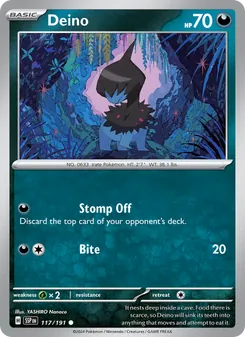Deino [Stomp Off | Bite] 카드 이미지