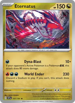 Eternatus [Dyna-Blast | World Ender] 카드 이미지