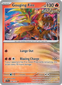 Gouging Fire [Lunge Out | Blazing Charge] 카드 이미지