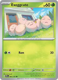 Exeggcute [Ram] 카드 이미지