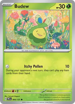 Budew [Itchy Pollen] 카드 이미지