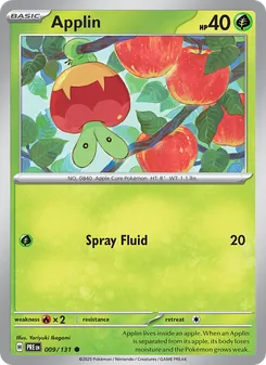 Applin [Spray Fluid] 카드 이미지