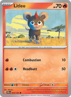 Litleo [Combustion | Headbutt]