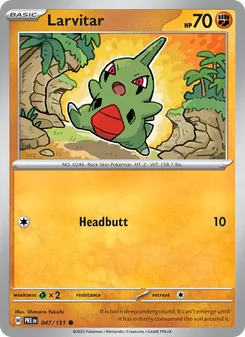 Larvitar [Headbutt]