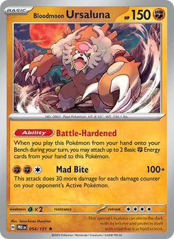 Bloodmoon Ursaluna [Battle-Hardened | Mad Bite]
