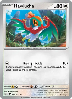 Hawlucha [Rising Tackle] 카드 이미지