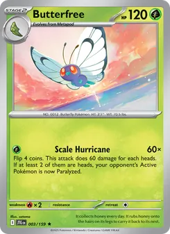 Butterfree [Scale Hurricane]