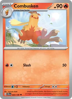 Combusken [Slash] 카드 이미지