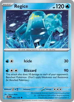 Regice [Icicle | Blizzard]