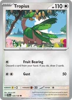 Tropius [Fruit Bearing | Gust] 카드 이미지
