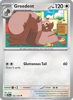Greedent [Gluttonous Tail] 카드 이미지