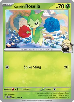 Cynthia's Roselia [Spike Sting]