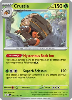 Crustle [Mysterious Rock Inn | Superb Scissors] 카드 이미지