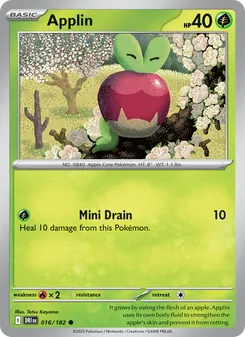 Applin [Mini Drain] 카드 이미지