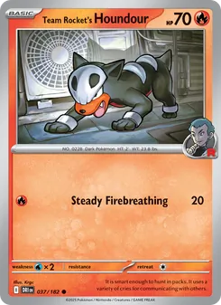 Team Rocket's Houndour [Steady Firebreathing]