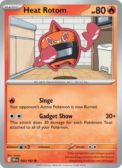 Heat Rotom [Singe | Gadget Show] 카드 이미지