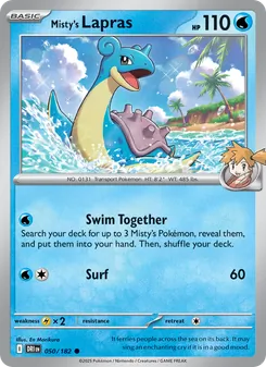 Misty's Lapras [Swim Together | Surf]