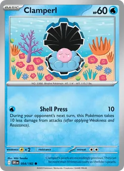 Clamperl [Shell Press] 카드 이미지