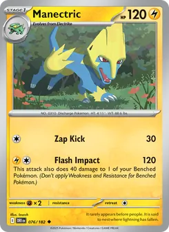 Manectric [Zap Kick | Flash Impact]